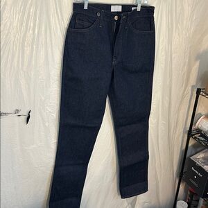 Frame Denim Dark Blue Straight Jeans (New Without Tags)